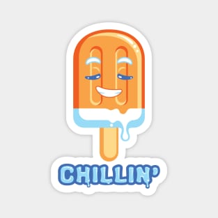 Chillin' ~ Orange Creamsicle Magnet