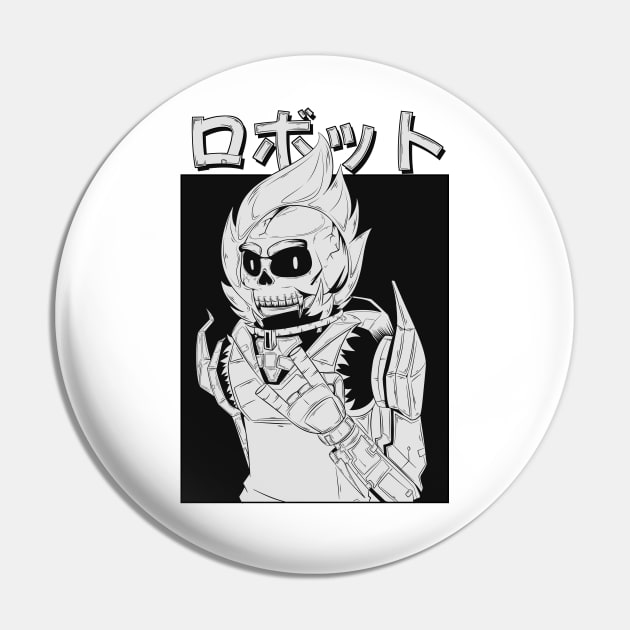 Skull robot illustration Pin by ZeroSlayer