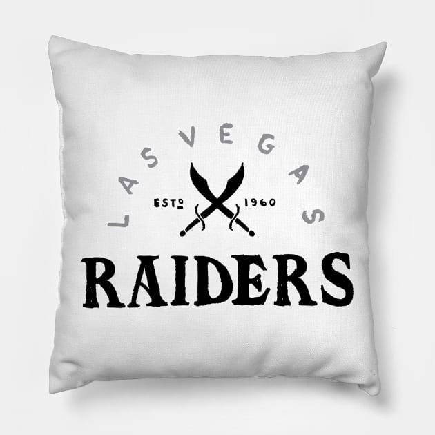 Las Vegas Raideeers 08 Pillow by Very Simple Graph