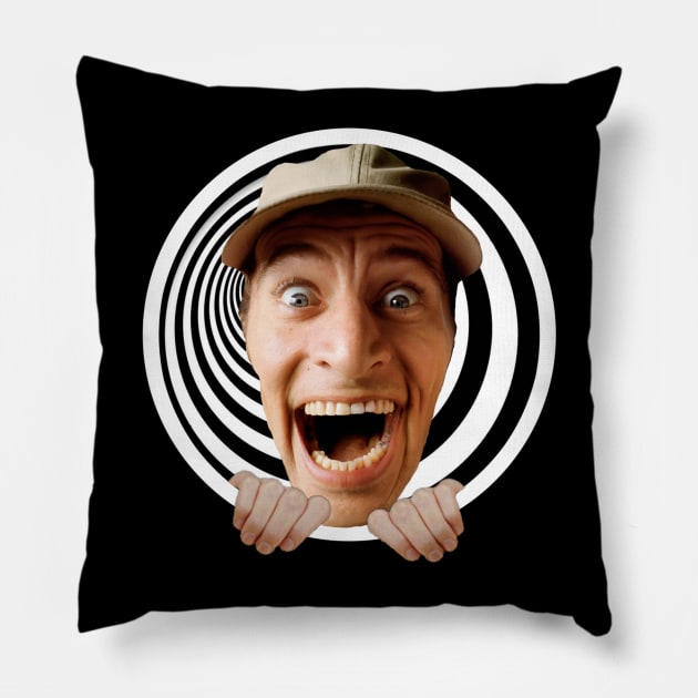 Ernest - Jim Varney Pillow by Zbornak Designs