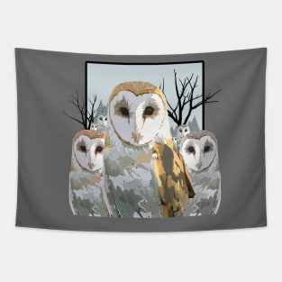 Barn Owl Pack Tapestry