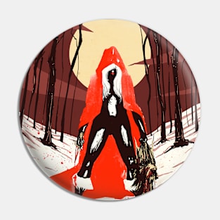 Red Hidding Hood Shirt Pin