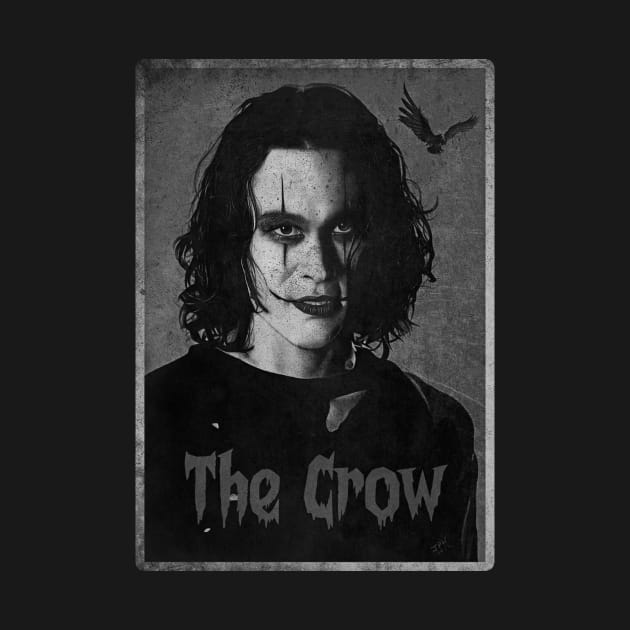 The Crow Vintage Potrait by AdiGimbal