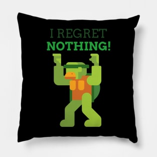 I regret nothing!!! Pillow