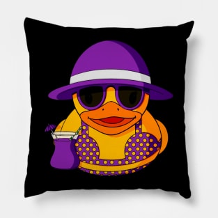 Beach Bum Rubber Duck Pillow