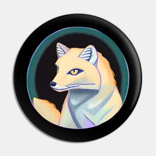 Arctic Fox Pin