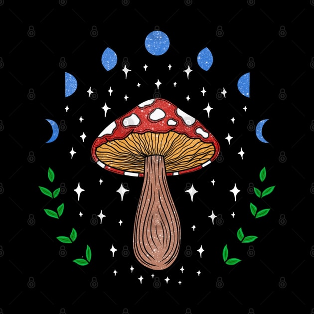 Celestial Mushroom w/ no back by Ur Local Hippie