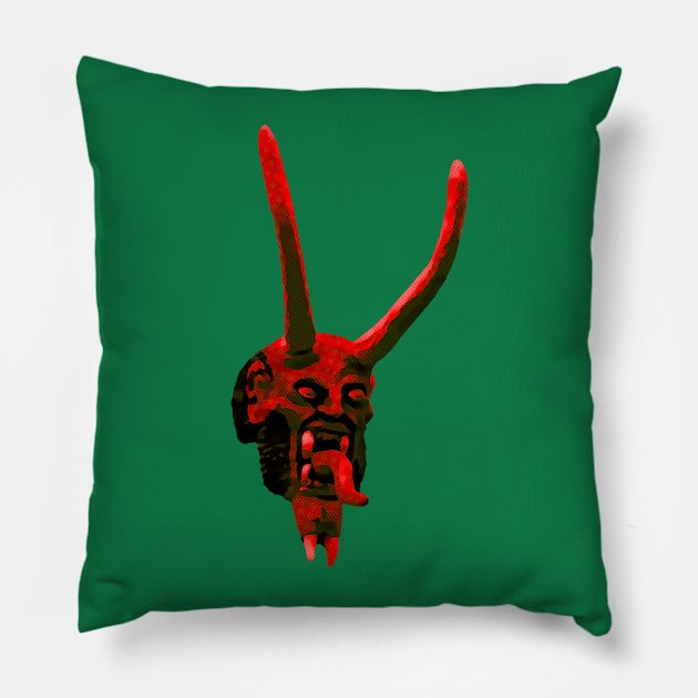 Season's Greetings from the Krampus Pillow by CreatureCorp