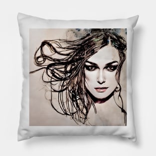 beautiful look of  Keira Pillow