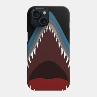 Angry shark Phone Case