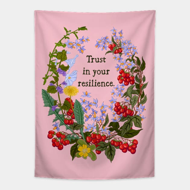 Trust In Your Resilience Tapestry by FabulouslyFeminist