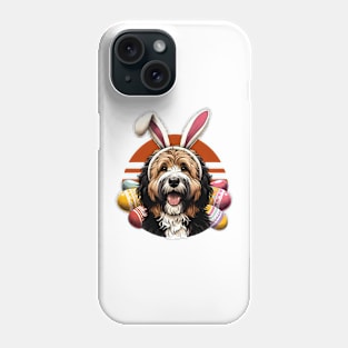 Barbet with Bunny Ears Embraces Easter Cheer Phone Case