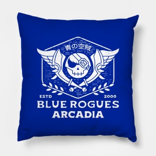 Blue Rogues Emblem Pillow