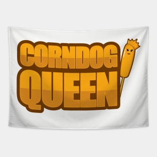 Corndog Queen Corn dog lover Gift Tapestry