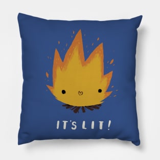 its lit! Pillow