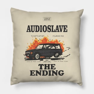 classic car audioslave Pillow