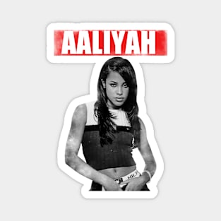 Vintage Aaliyah Magnet