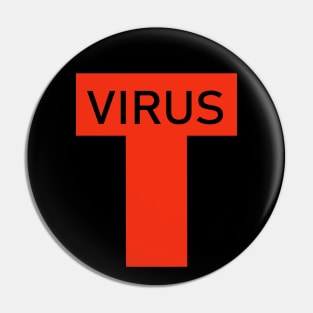 Gorillaz T-virus Pin