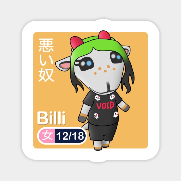 Billi Goat Magnet by Riki Prosper