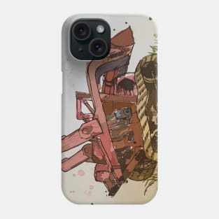 Bucyrus Erie TD9 Dozer shovel Illustration Phone Case