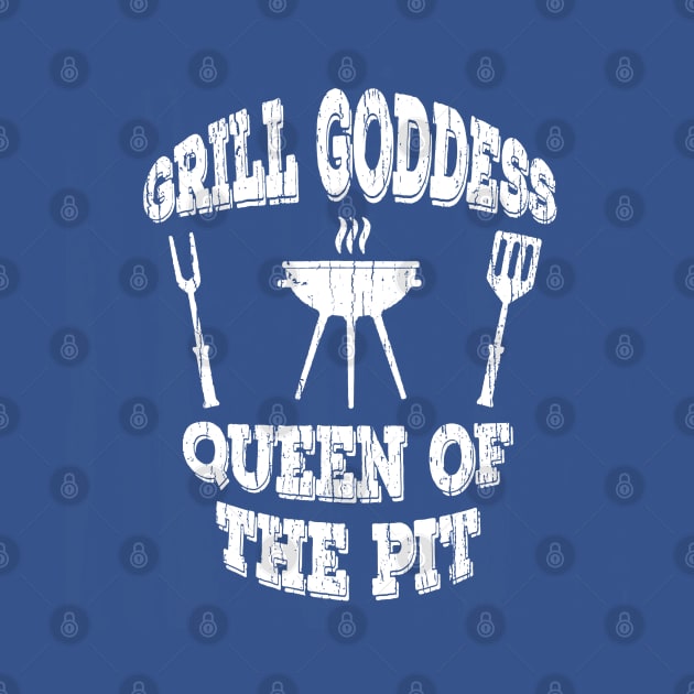 Grill Goddess Queen Of The Pit by Throbpeg