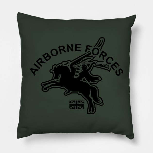 British Airborne Forces (subdued) Pillow by TCP