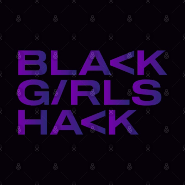 BGH Text Logo Floating by BlackGirlsHack