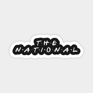 The National Band Logo Friends Magnet