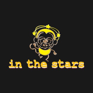 into the stars funny monkey T-Shirt