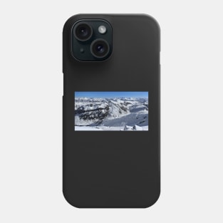 Southern Alps in  New Zealand Phone Case