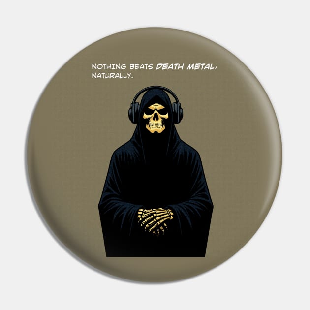 Grim Reaper nothing beats death metal Pin by Retro Vibe