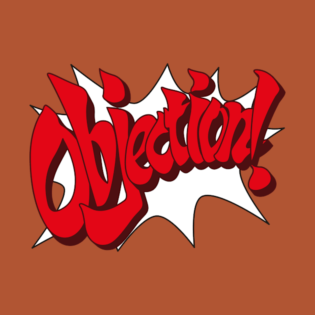 Phoenix Wright – Objection! by GraphicGibbon