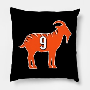 Joe Burrow Goat #9 Pillow