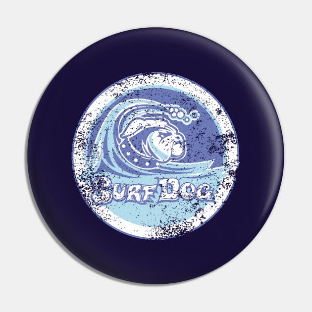 SD Logo Blues Pin by surfdog