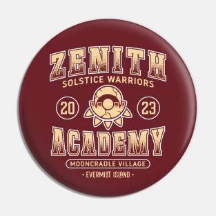 Solstice Warriors Academy Crest Pin