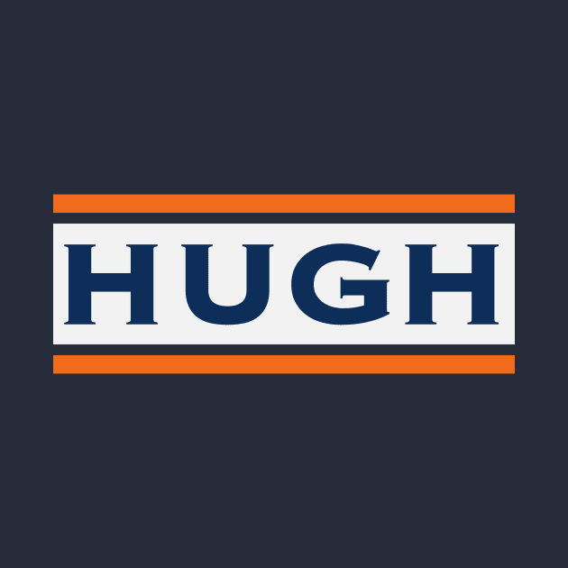 Retro Hugh // Funny Vintage Tiger Football by SLAG_Creative