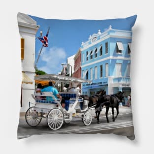 Hamilton Bermuda - Carriage Ride Pillow