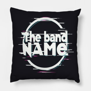 AJR The band name Glitch effect Pillow