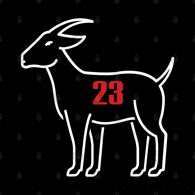 Michael Jordan - GOAT (G.O.A.T) - Chicago Bulls by SportCulture