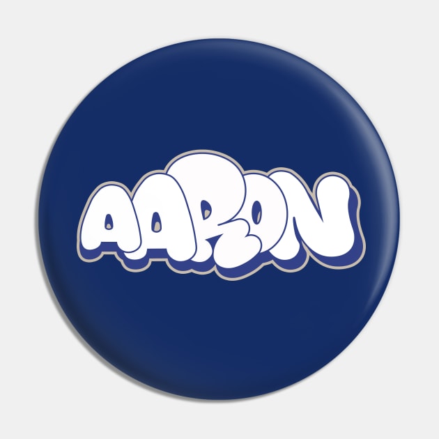 AARON Bubble letters graffiti style Pin by Love Wild Letters