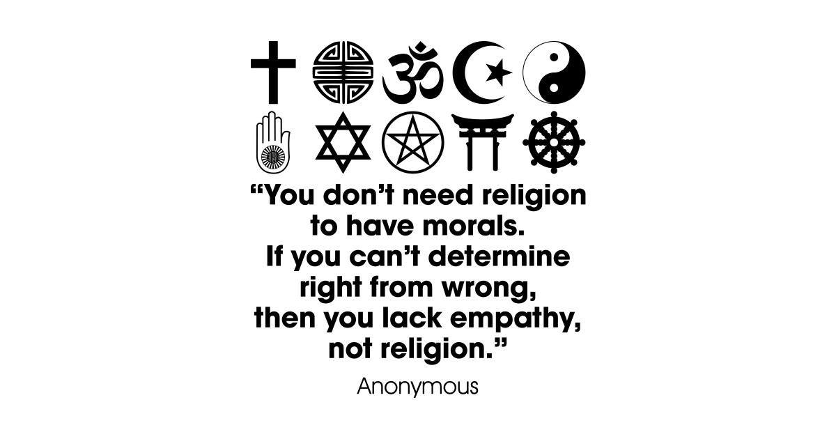 Religion & Morals - Religion - T-Shirt | TeePublic