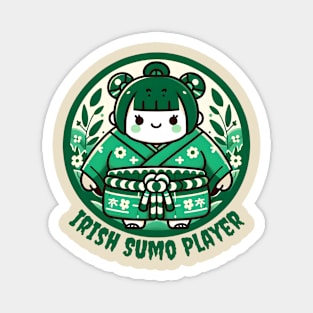 Sumo Irish Shamrock Magnet