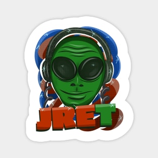 JRE.T. - Alien Version of Joe Rogan Magnet