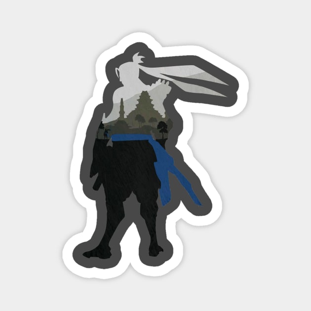 hanzo Magnet by boxermaniac