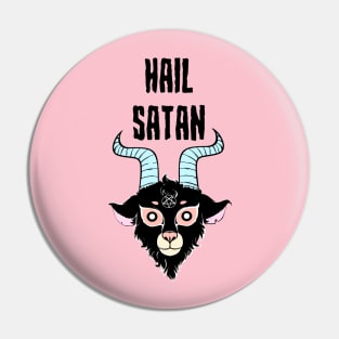 Hail Satan Pin
