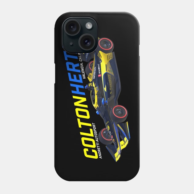 Colton Herta 2021 Phone Case by Sway Bar Designs