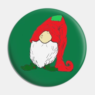 Christmas Gnome Pin