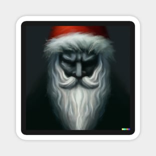 Angry Santa Claus Magnet