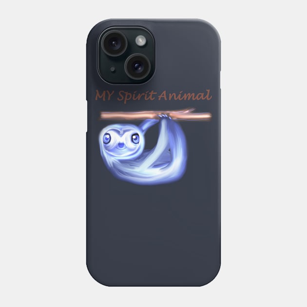 sloth Phone Case by tiffytiff