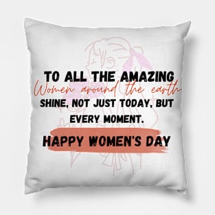 International Women's Day Pillow